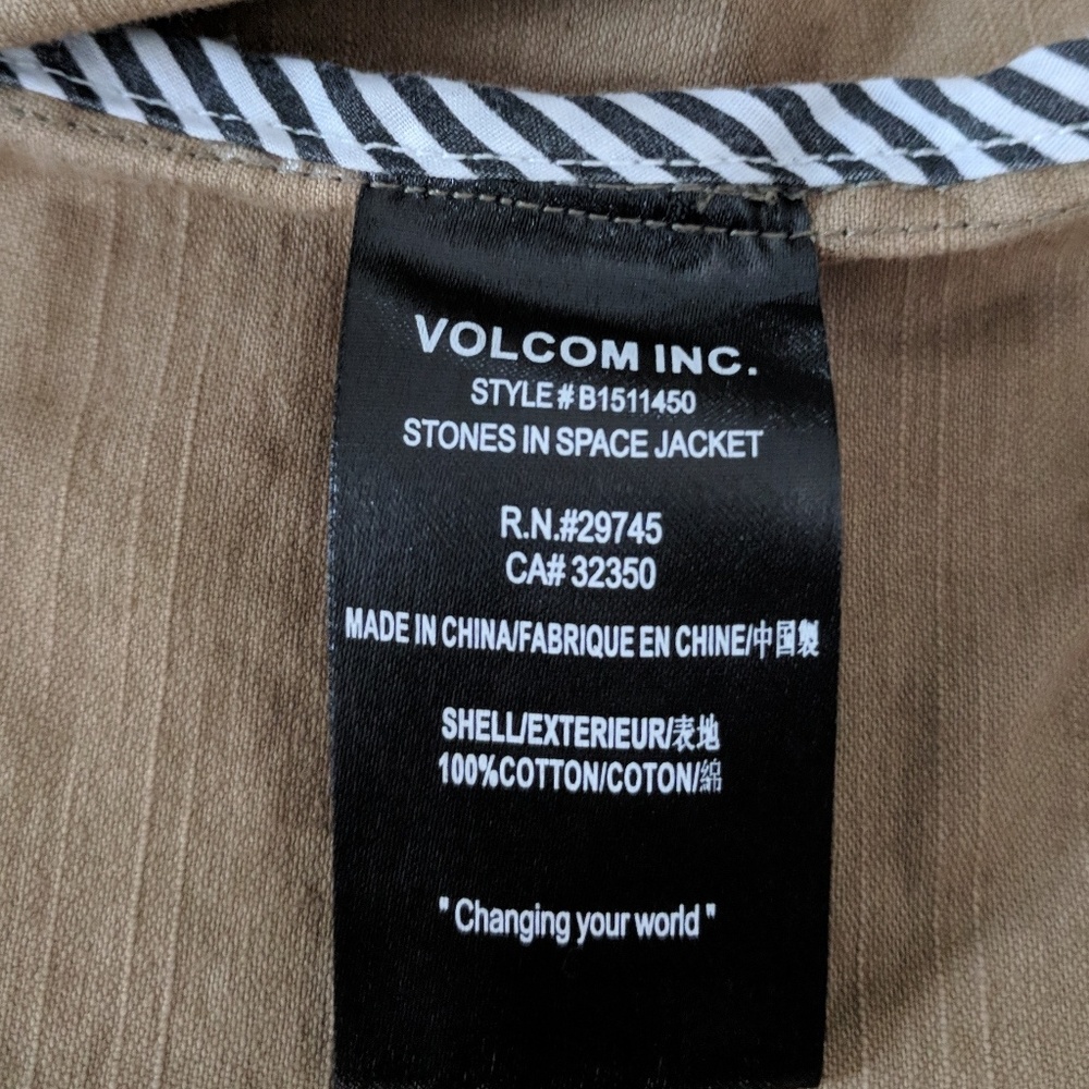 Volcom Stones In Space Jacket Size Small - Picture 7 of 8